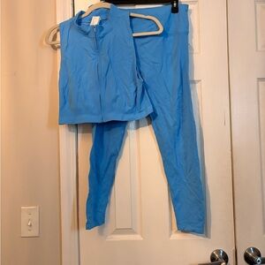 Fabletics Sky Blue Activewear Set